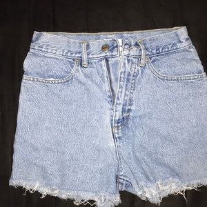 J. Crew vintage high waisted jean short